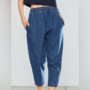 Ilana Kohn Nico Pants in Medium Wash Denim